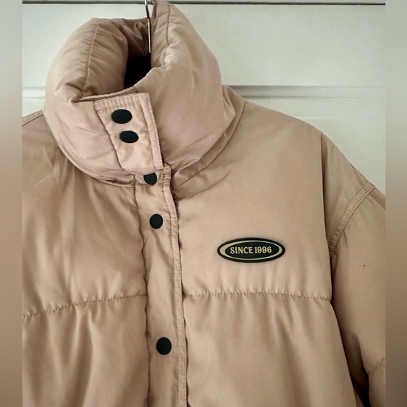 H & M Divided tan puffer jacket. - Picture 3 of 5
